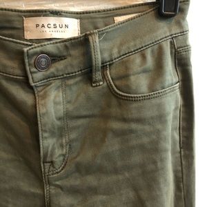 PacSun Army Green Jeggings